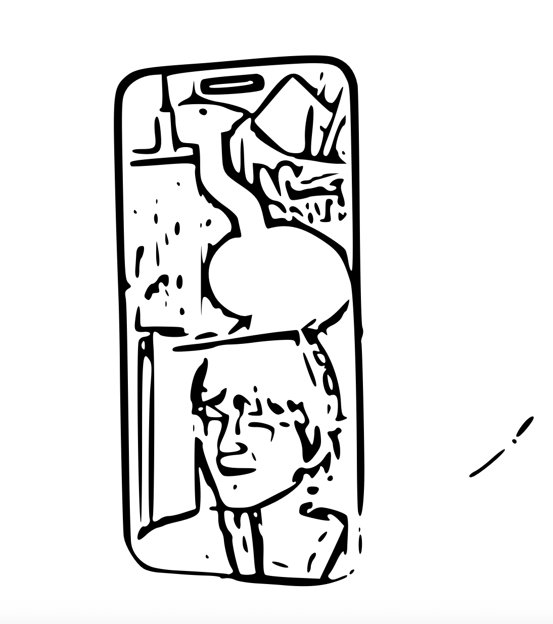 Mynd af uppsetningu og flæði