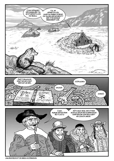 fyrsta síða: Bréf frá heimskautinu