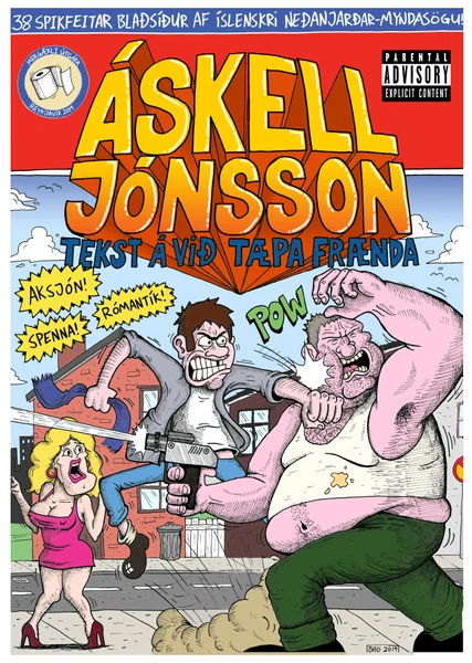 forsíða: Áskell Jónsson tekst á við Tæpa Frænda
