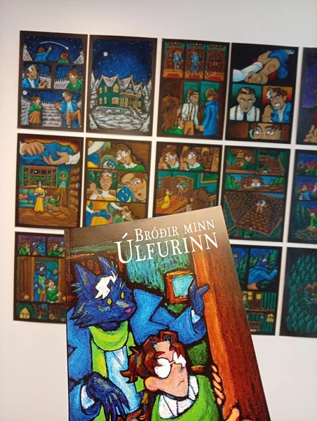 ljósmynd af kápu: Bróðir minn úlfurinn