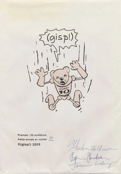 forsíða: Gisp! #10