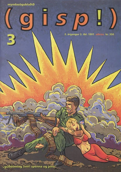 forsíða: Gisp! #3