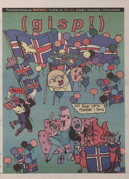 forsíða: Gisp! #6