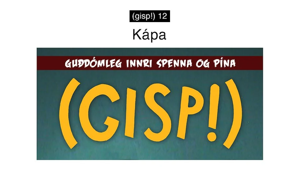 sýnishorn: Úr (gisp!)