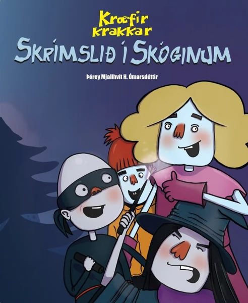 forsíða: Kræfir krakkar – Skrímslið í skóginum