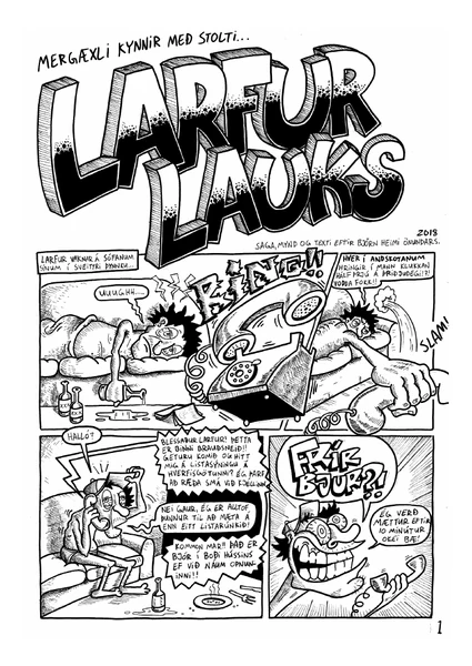 forsíða: Larfur Lauks