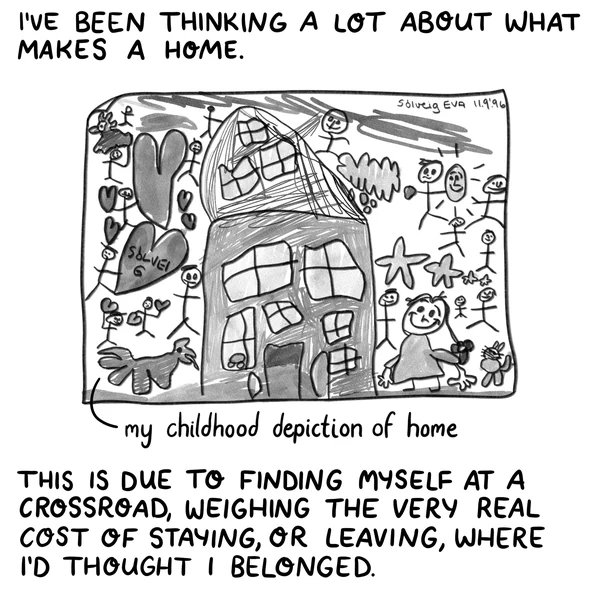 fyrsta síða: What Makes a Home